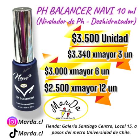 PH BALANCER NAVI - NIVELADOR PH - DESHIDRATADOR 10 ML