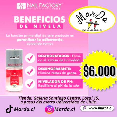 NIVELA NAIL FACTORY (DESHIDRATADOR) 14 ML